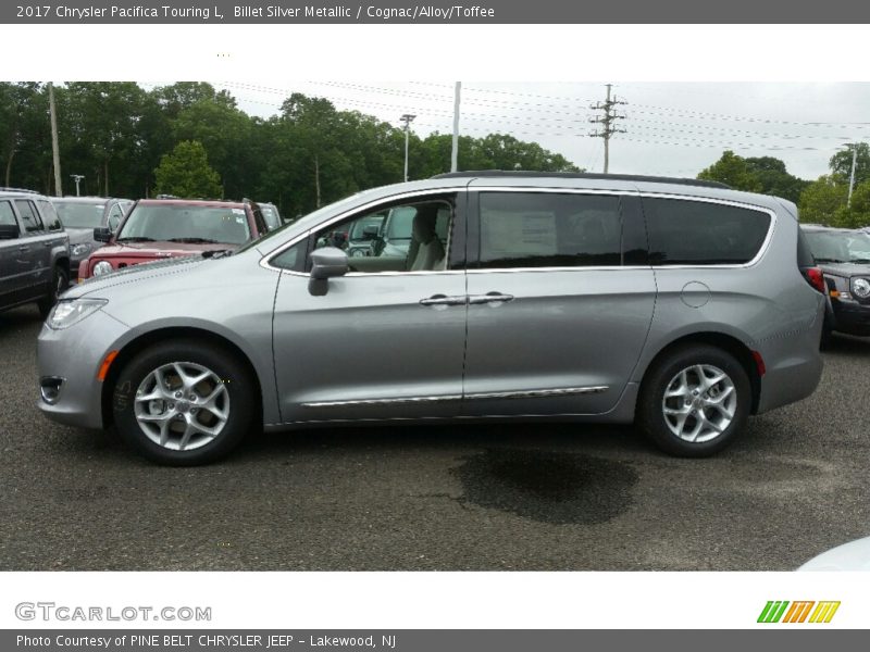 Billet Silver Metallic / Cognac/Alloy/Toffee 2017 Chrysler Pacifica Touring L