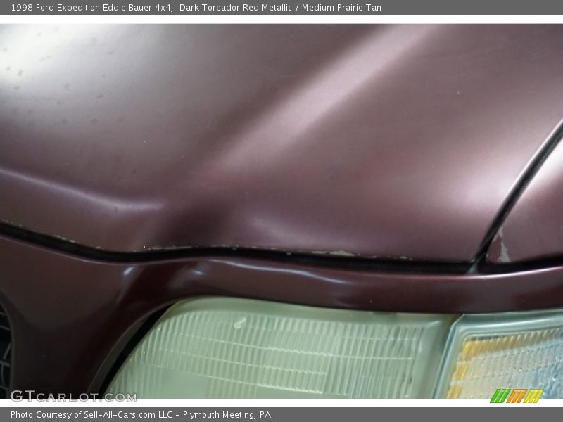 Dark Toreador Red Metallic / Medium Prairie Tan 1998 Ford Expedition Eddie Bauer 4x4