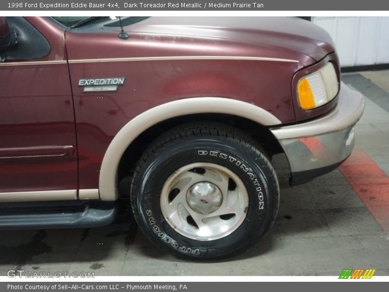 Dark Toreador Red Metallic / Medium Prairie Tan 1998 Ford Expedition Eddie Bauer 4x4