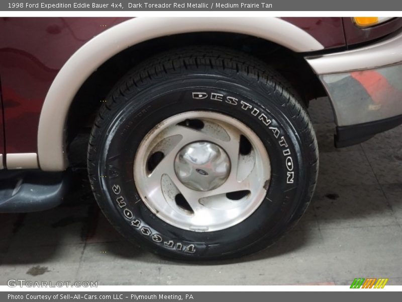 Dark Toreador Red Metallic / Medium Prairie Tan 1998 Ford Expedition Eddie Bauer 4x4