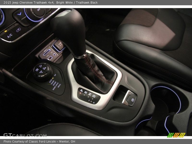 Bright White / Trailhawk Black 2015 Jeep Cherokee Trailhawk 4x4
