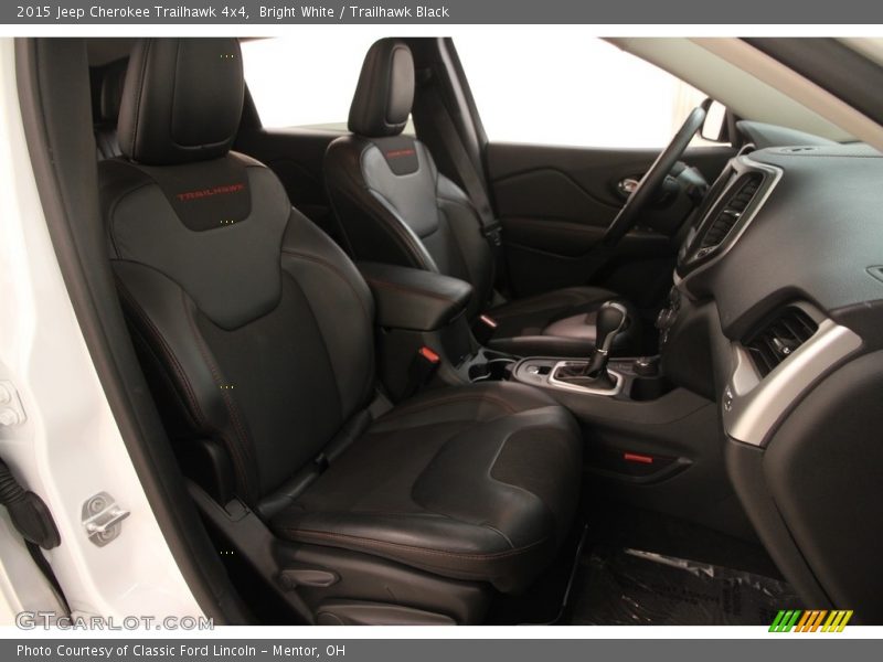 Bright White / Trailhawk Black 2015 Jeep Cherokee Trailhawk 4x4