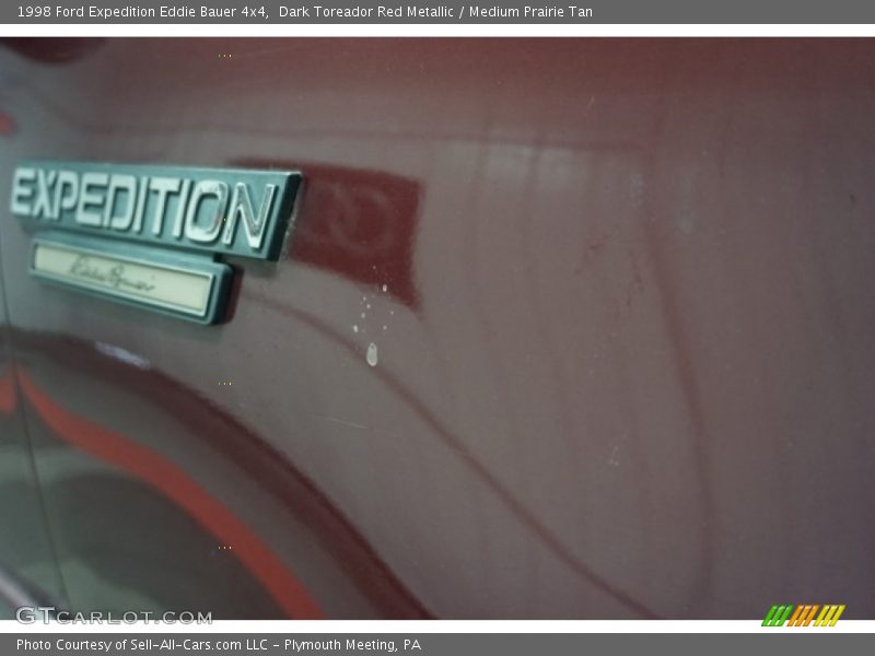 Dark Toreador Red Metallic / Medium Prairie Tan 1998 Ford Expedition Eddie Bauer 4x4
