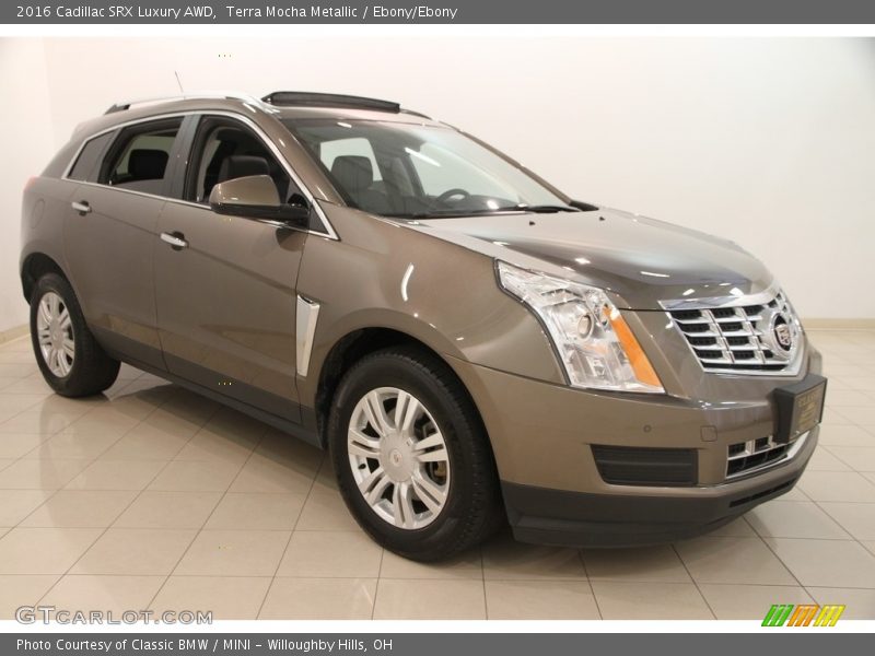 Terra Mocha Metallic / Ebony/Ebony 2016 Cadillac SRX Luxury AWD