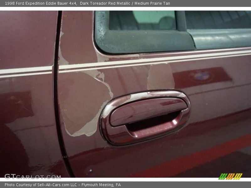 Dark Toreador Red Metallic / Medium Prairie Tan 1998 Ford Expedition Eddie Bauer 4x4