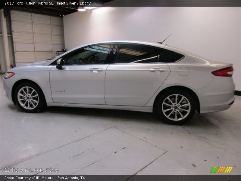 Ingot Silver / Ebony 2017 Ford Fusion Hybrid SE