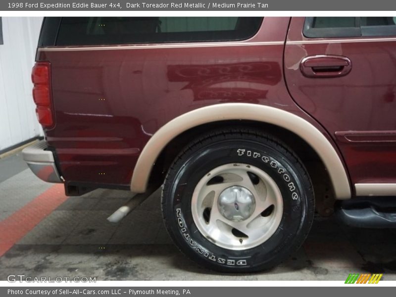 Dark Toreador Red Metallic / Medium Prairie Tan 1998 Ford Expedition Eddie Bauer 4x4