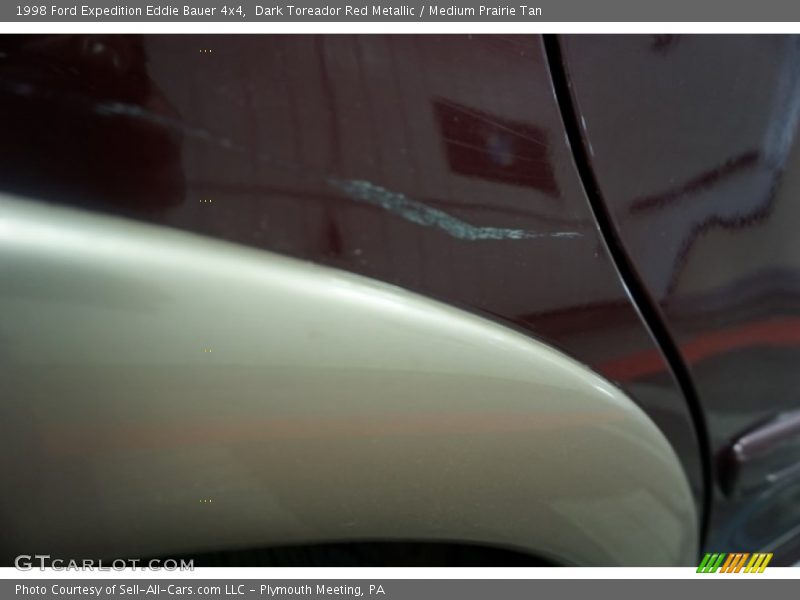 Dark Toreador Red Metallic / Medium Prairie Tan 1998 Ford Expedition Eddie Bauer 4x4