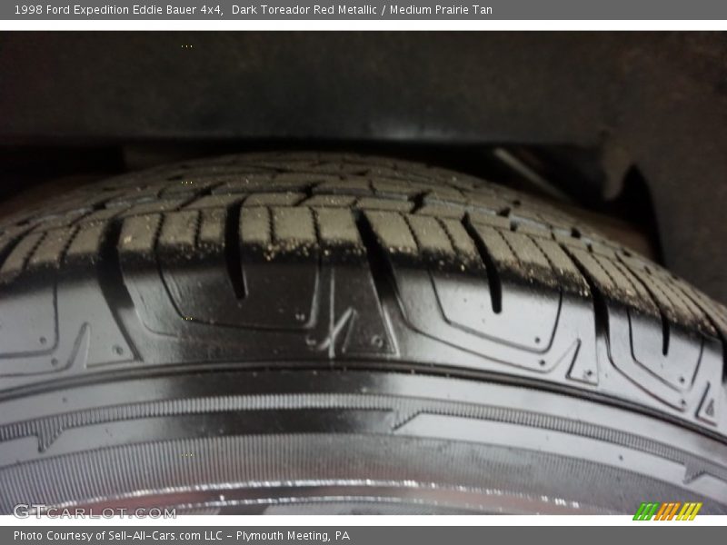Dark Toreador Red Metallic / Medium Prairie Tan 1998 Ford Expedition Eddie Bauer 4x4