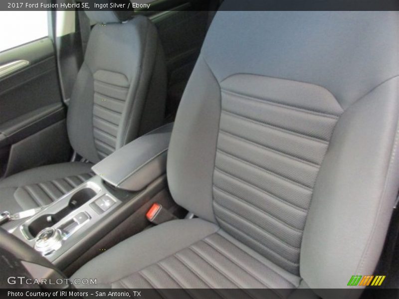 Ingot Silver / Ebony 2017 Ford Fusion Hybrid SE