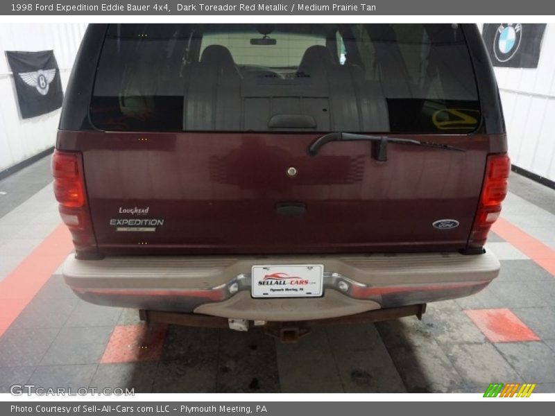Dark Toreador Red Metallic / Medium Prairie Tan 1998 Ford Expedition Eddie Bauer 4x4
