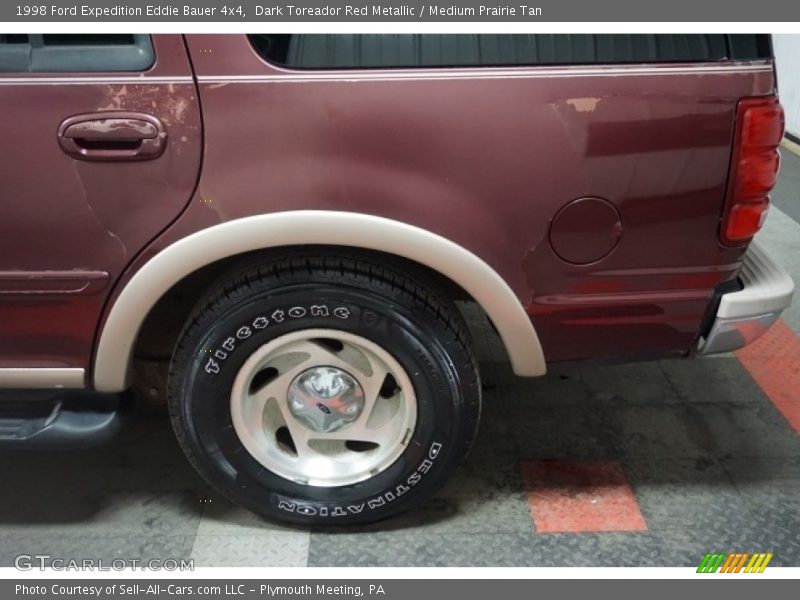 Dark Toreador Red Metallic / Medium Prairie Tan 1998 Ford Expedition Eddie Bauer 4x4