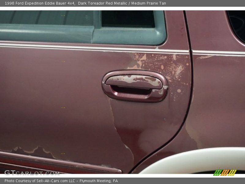 Dark Toreador Red Metallic / Medium Prairie Tan 1998 Ford Expedition Eddie Bauer 4x4