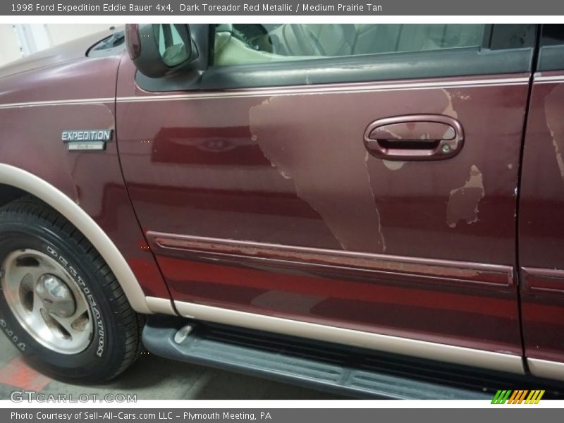 Dark Toreador Red Metallic / Medium Prairie Tan 1998 Ford Expedition Eddie Bauer 4x4