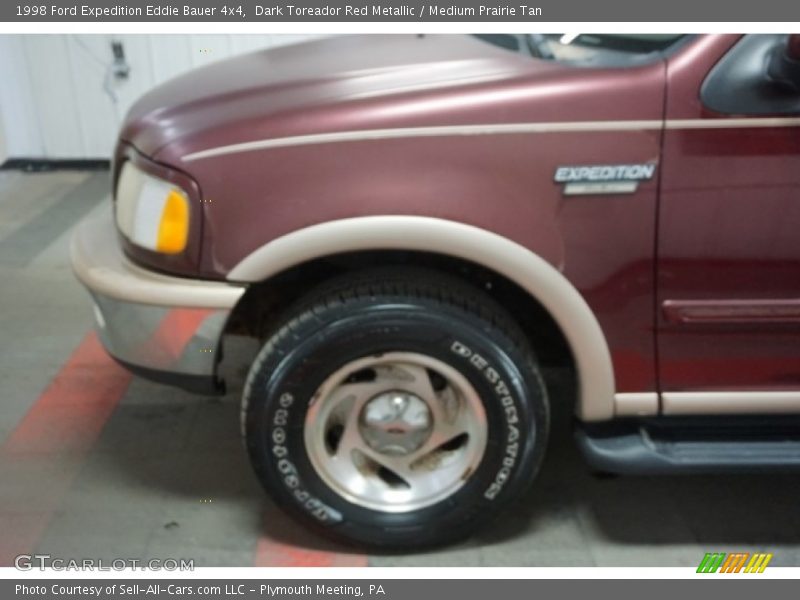 Dark Toreador Red Metallic / Medium Prairie Tan 1998 Ford Expedition Eddie Bauer 4x4