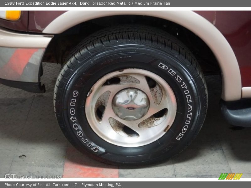 Dark Toreador Red Metallic / Medium Prairie Tan 1998 Ford Expedition Eddie Bauer 4x4
