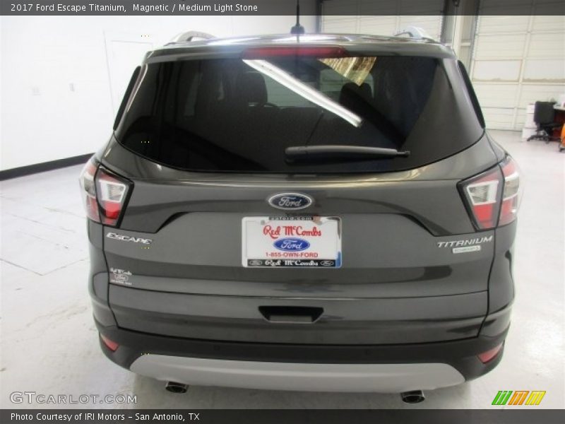 Magnetic / Medium Light Stone 2017 Ford Escape Titanium