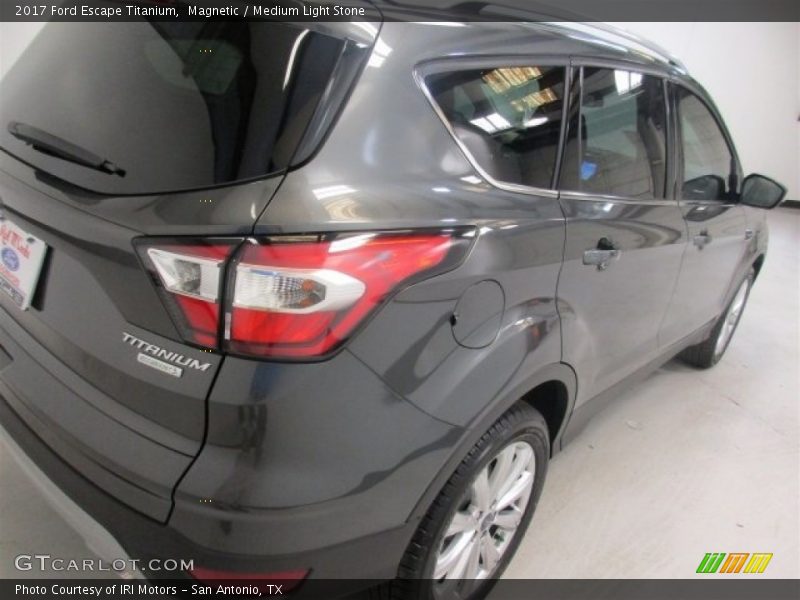 Magnetic / Medium Light Stone 2017 Ford Escape Titanium