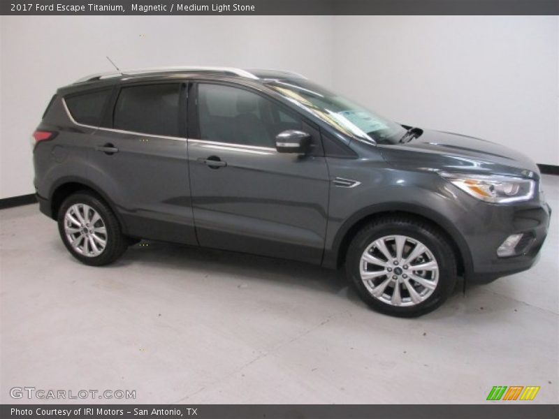 Magnetic / Medium Light Stone 2017 Ford Escape Titanium