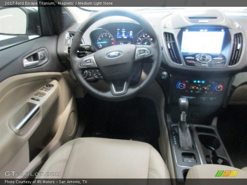 Magnetic / Medium Light Stone 2017 Ford Escape Titanium