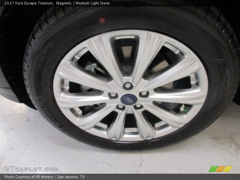 Magnetic / Medium Light Stone 2017 Ford Escape Titanium