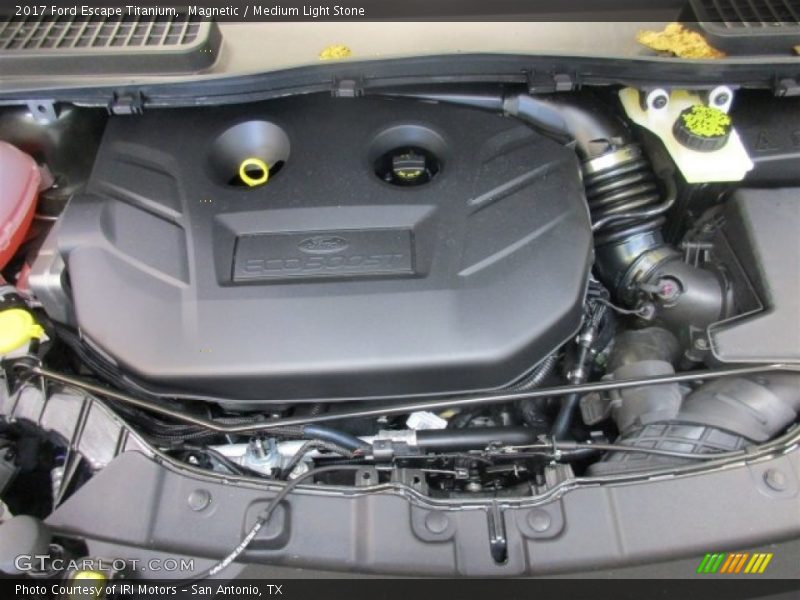 Magnetic / Medium Light Stone 2017 Ford Escape Titanium