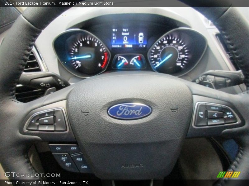 Magnetic / Medium Light Stone 2017 Ford Escape Titanium