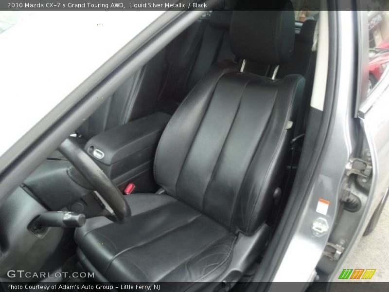 Liquid Silver Metallic / Black 2010 Mazda CX-7 s Grand Touring AWD