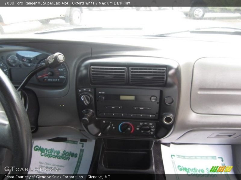 Oxford White / Medium Dark Flint 2008 Ford Ranger XL SuperCab 4x4