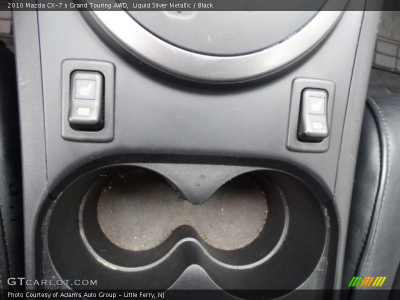 Liquid Silver Metallic / Black 2010 Mazda CX-7 s Grand Touring AWD