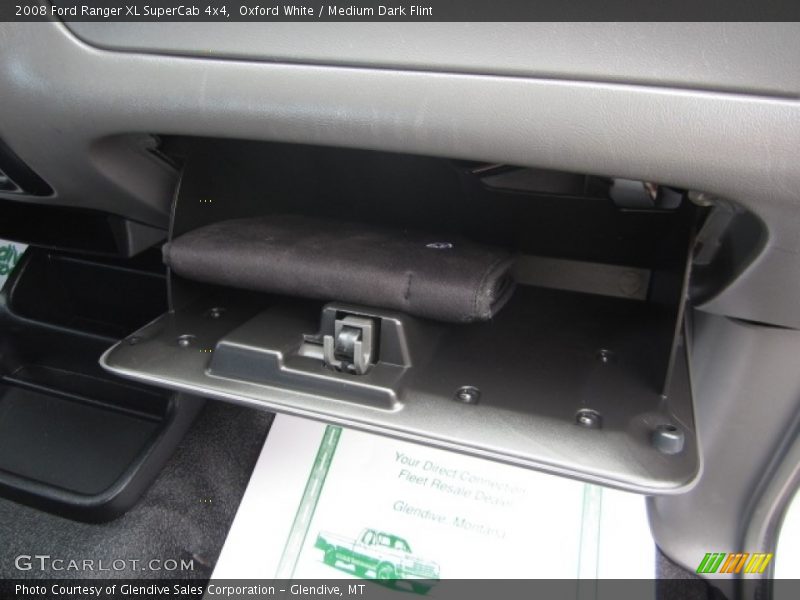 Oxford White / Medium Dark Flint 2008 Ford Ranger XL SuperCab 4x4