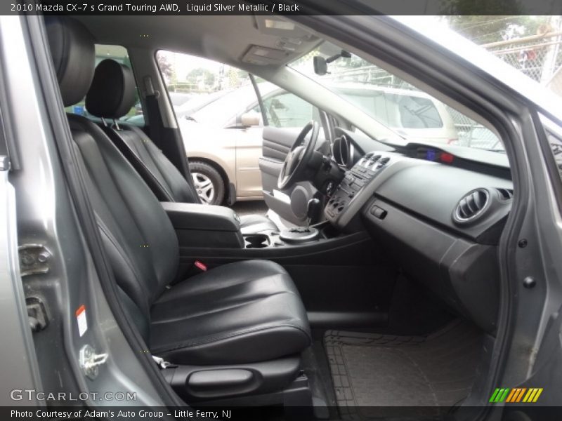 Liquid Silver Metallic / Black 2010 Mazda CX-7 s Grand Touring AWD