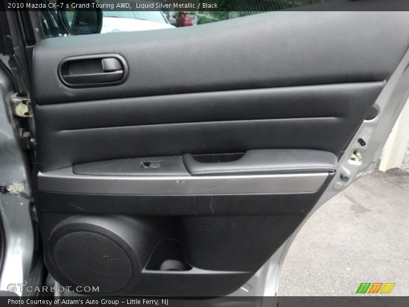 Liquid Silver Metallic / Black 2010 Mazda CX-7 s Grand Touring AWD