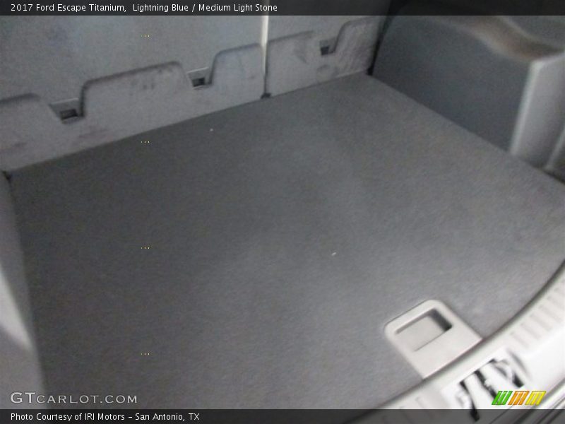 Lightning Blue / Medium Light Stone 2017 Ford Escape Titanium