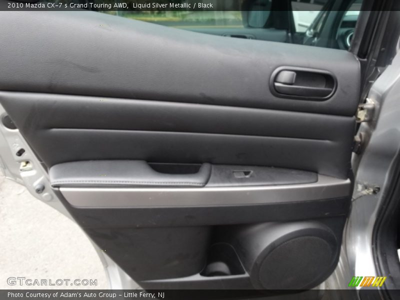 Liquid Silver Metallic / Black 2010 Mazda CX-7 s Grand Touring AWD