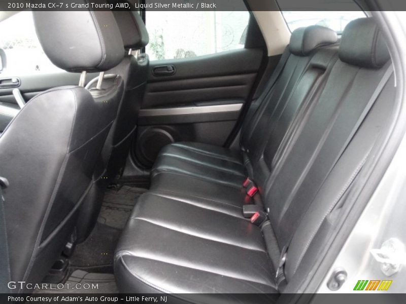 Liquid Silver Metallic / Black 2010 Mazda CX-7 s Grand Touring AWD