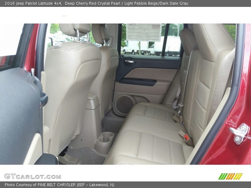 Deep Cherry Red Crystal Pearl / Light Pebble Beige/Dark Slate Gray 2016 Jeep Patriot Latitude 4x4