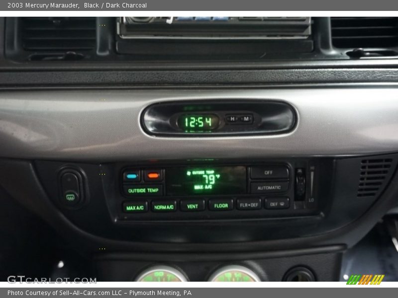 Black / Dark Charcoal 2003 Mercury Marauder