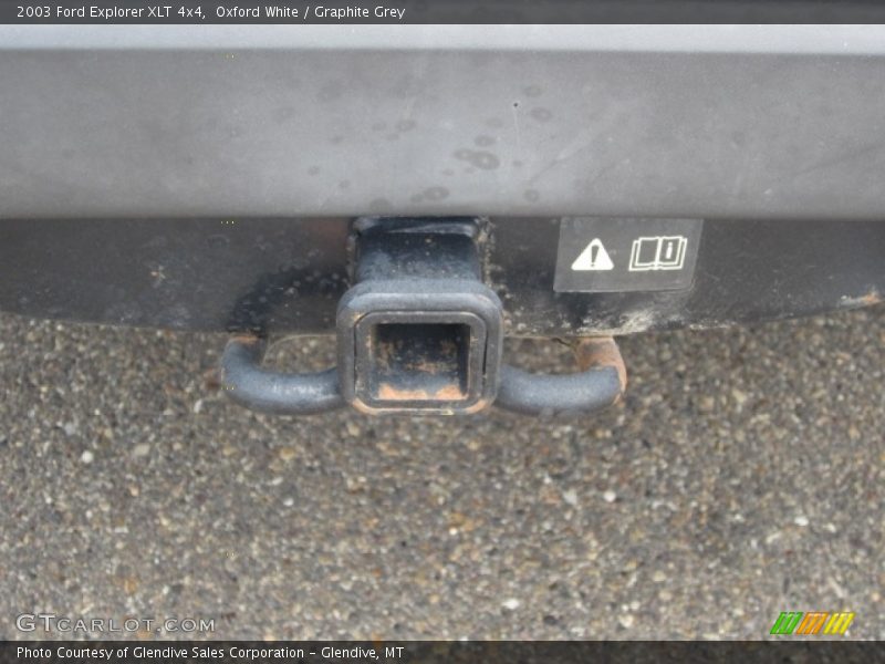 Oxford White / Graphite Grey 2003 Ford Explorer XLT 4x4