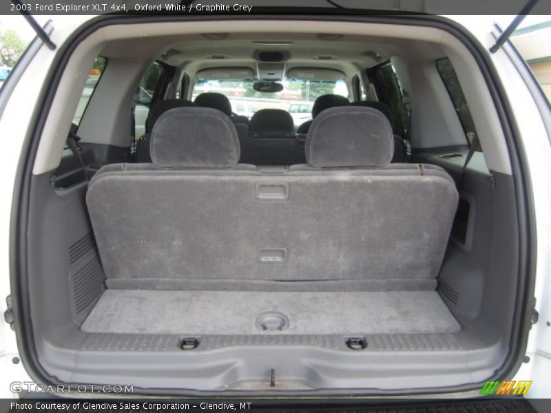 Oxford White / Graphite Grey 2003 Ford Explorer XLT 4x4
