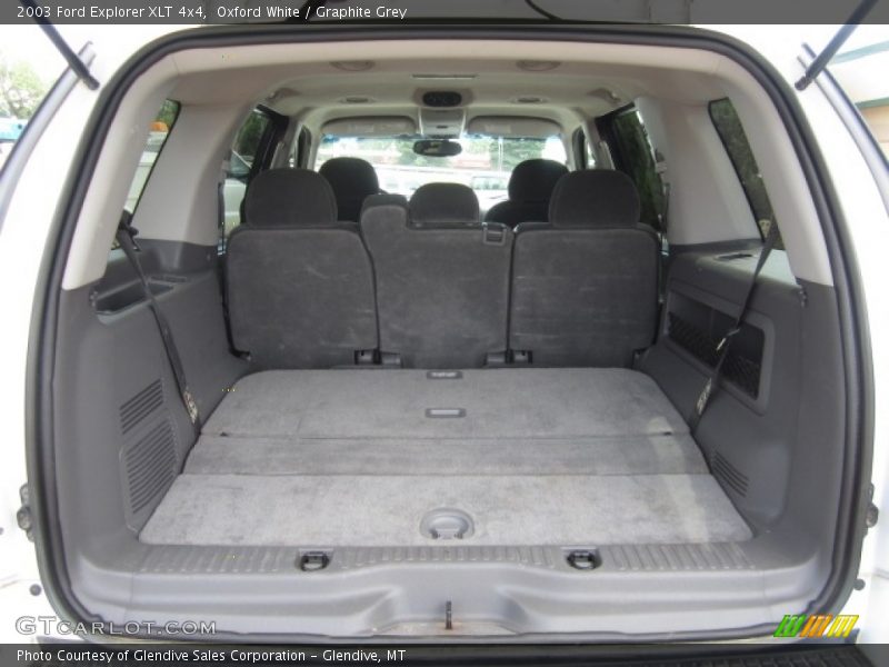 Oxford White / Graphite Grey 2003 Ford Explorer XLT 4x4