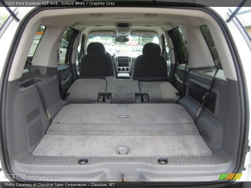 Oxford White / Graphite Grey 2003 Ford Explorer XLT 4x4