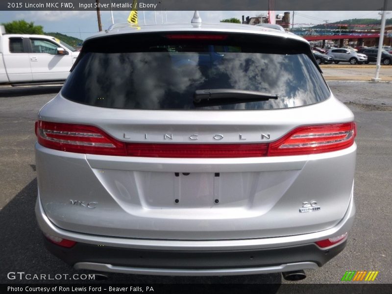 Ingot Silver Metallic / Ebony 2015 Lincoln MKC FWD