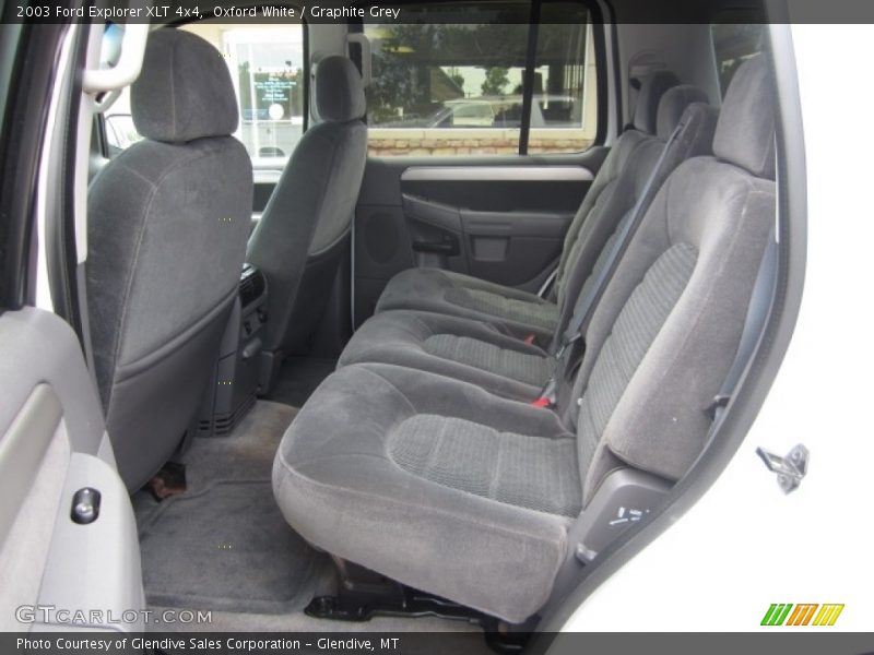 Oxford White / Graphite Grey 2003 Ford Explorer XLT 4x4