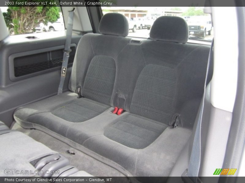 Oxford White / Graphite Grey 2003 Ford Explorer XLT 4x4