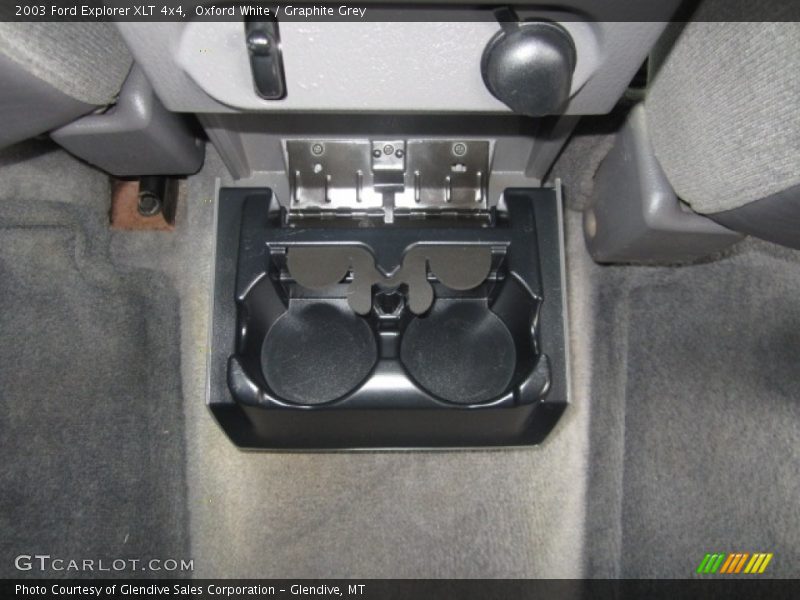 Oxford White / Graphite Grey 2003 Ford Explorer XLT 4x4
