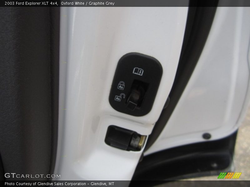 Oxford White / Graphite Grey 2003 Ford Explorer XLT 4x4