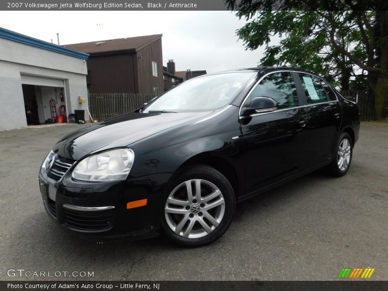 Black / Anthracite 2007 Volkswagen Jetta Wolfsburg Edition Sedan