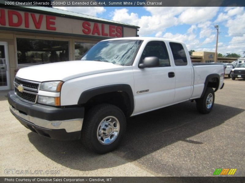 Summit White / Dark Charcoal 2006 Chevrolet Silverado 2500HD LS Extended Cab 4x4