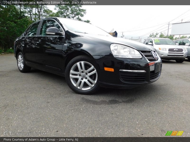Black / Anthracite 2007 Volkswagen Jetta Wolfsburg Edition Sedan